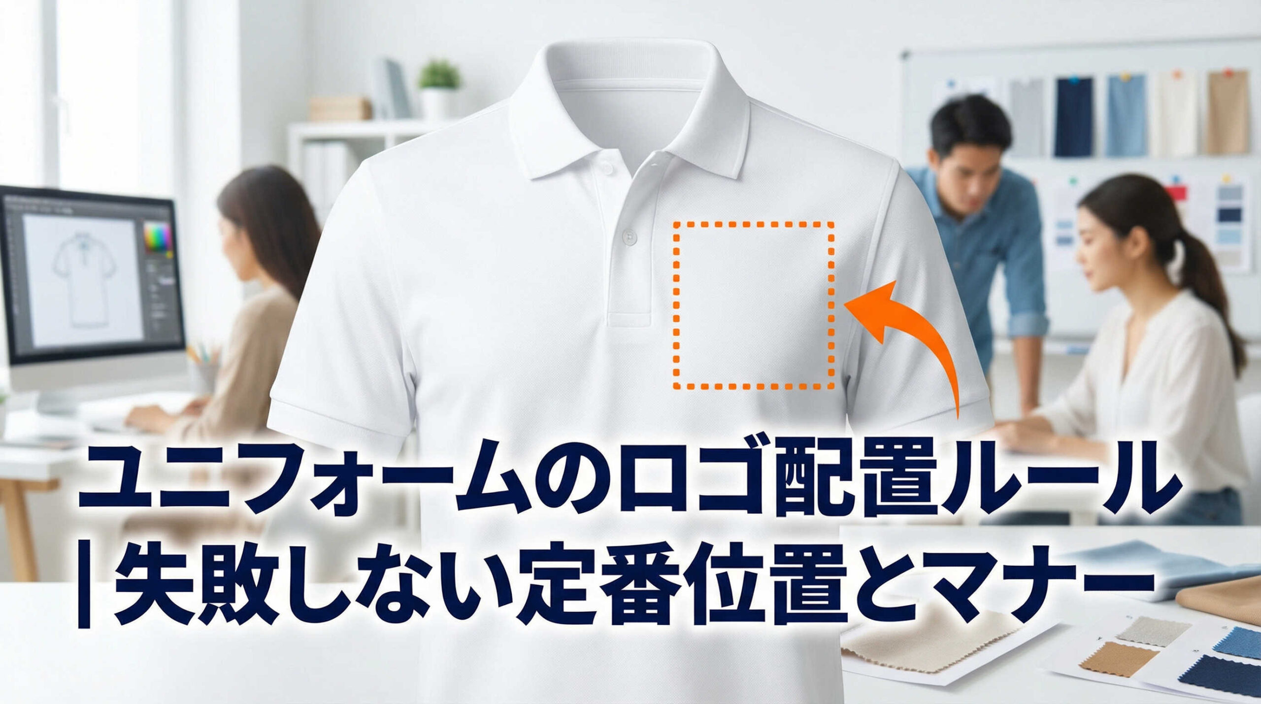 ユニフォームのロゴ配置ルール|失敗しない定番位置とマナー
