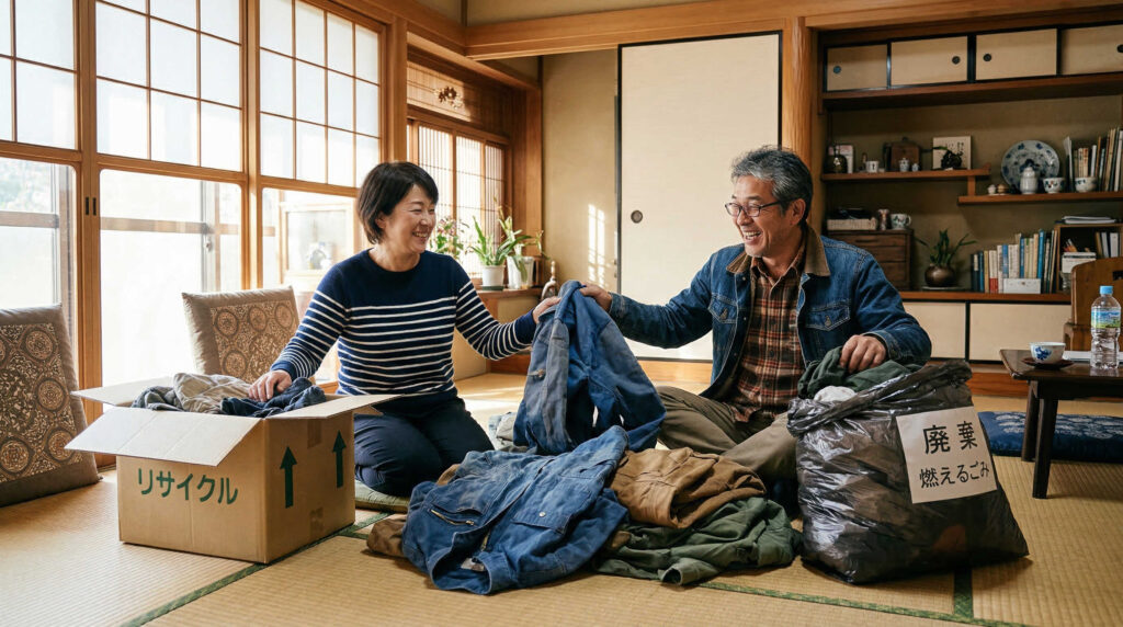 不要な作業着は「リサイクル」と「適切な廃棄」の2つで処分できる