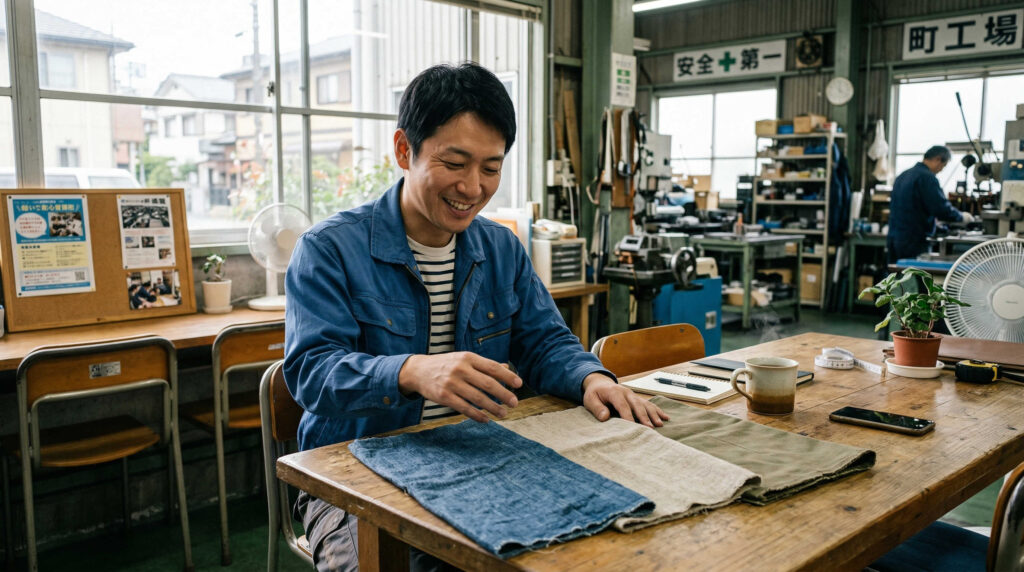 主要3素材の特徴と作業着への向き・不向き