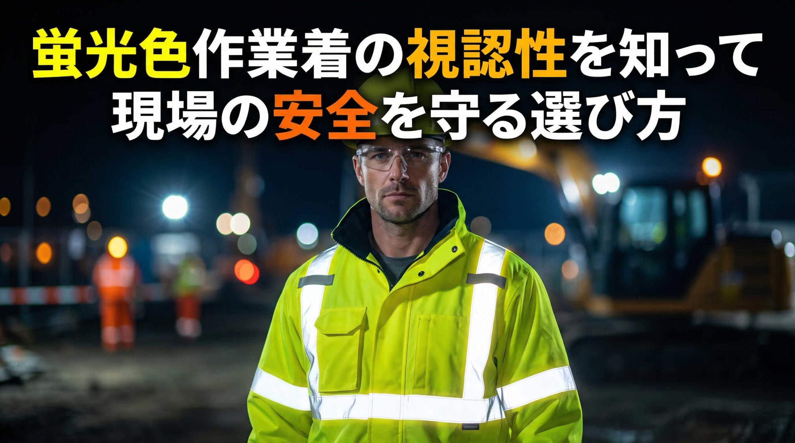 蛍光色作業着の視認性を知って現場の安全を守る選び方
